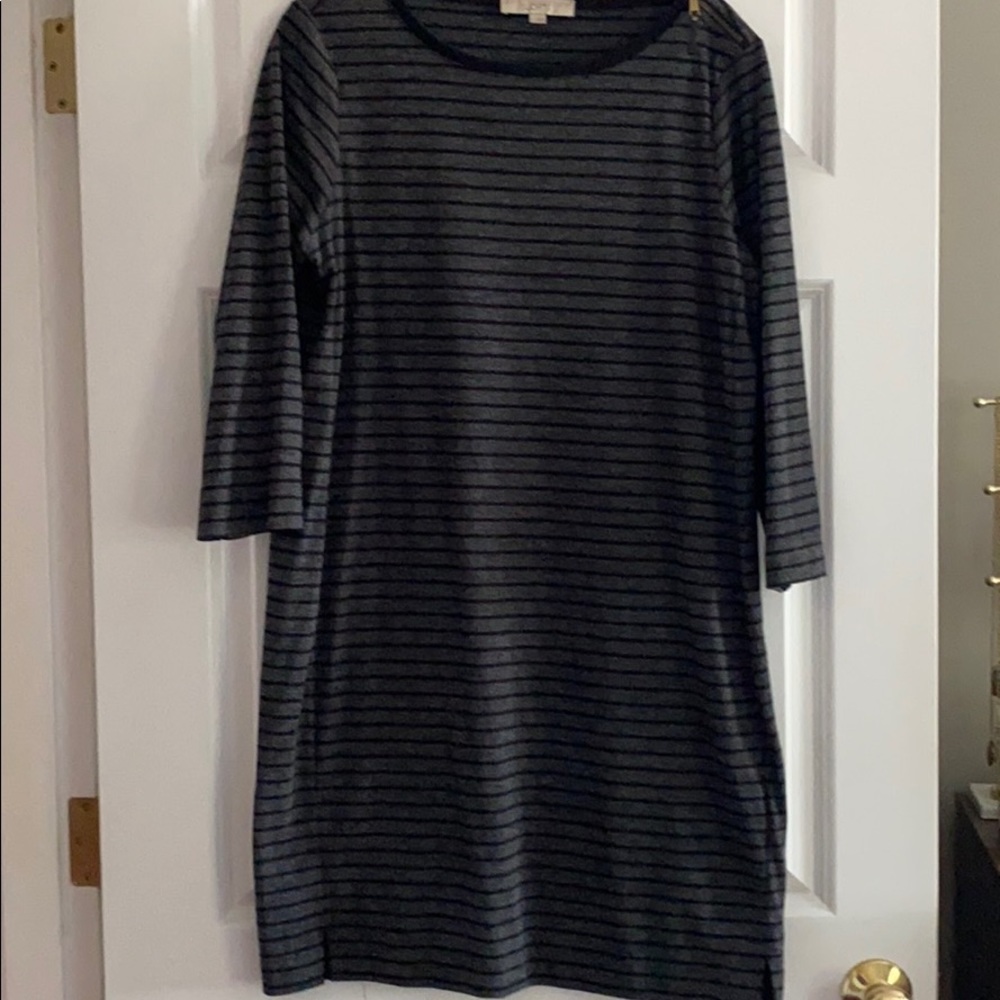 striped loft dress